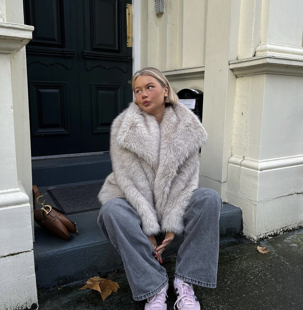 Donatella | Winter Jacket Faux Fur Collar