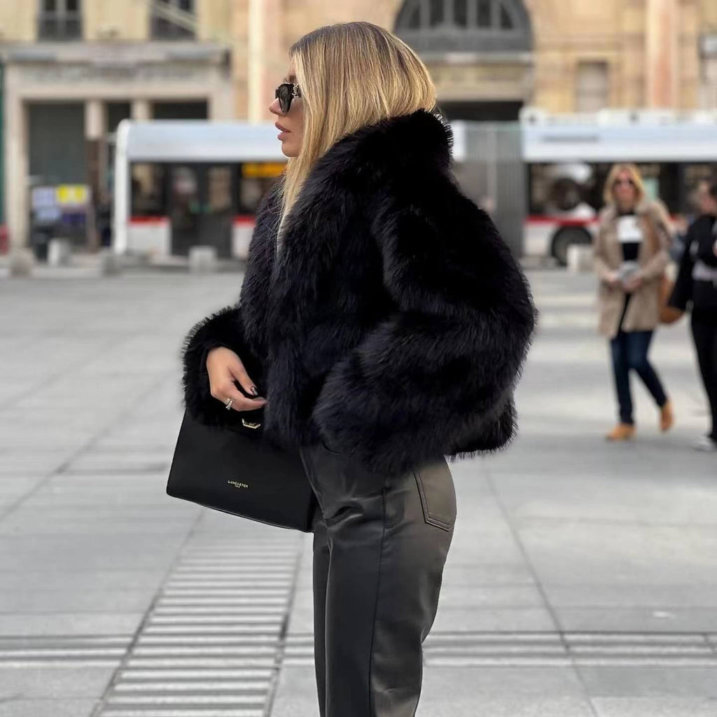 Donatella | Winter Jacket Faux Fur Collar