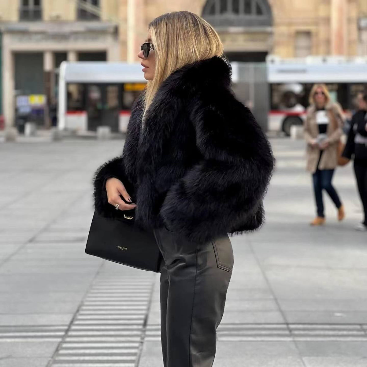 Donatella | Winter Jacket Faux Fur Collar