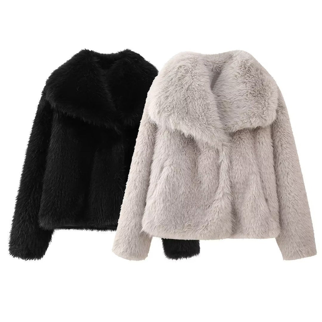 Donatella | Winter Jacket Faux Fur Collar