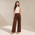 Amy Pants - Chocolate Denim Chocolate Denim – Product Photo