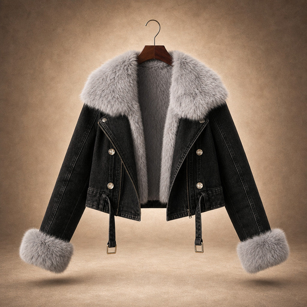 Bellerose Denim Jacket Black – Product Photo