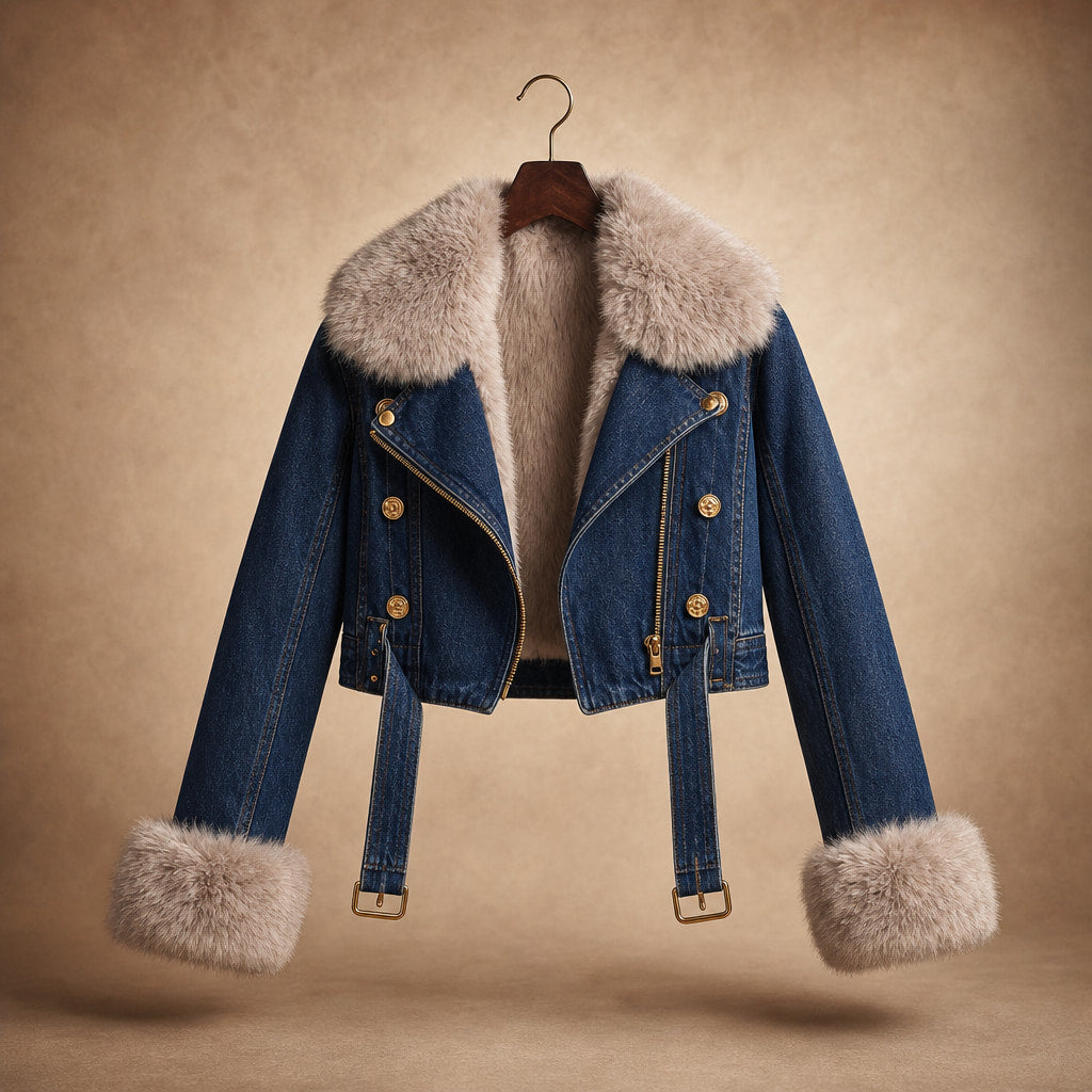 Bellerose Denim Jacket Dark Blue – Product Photo