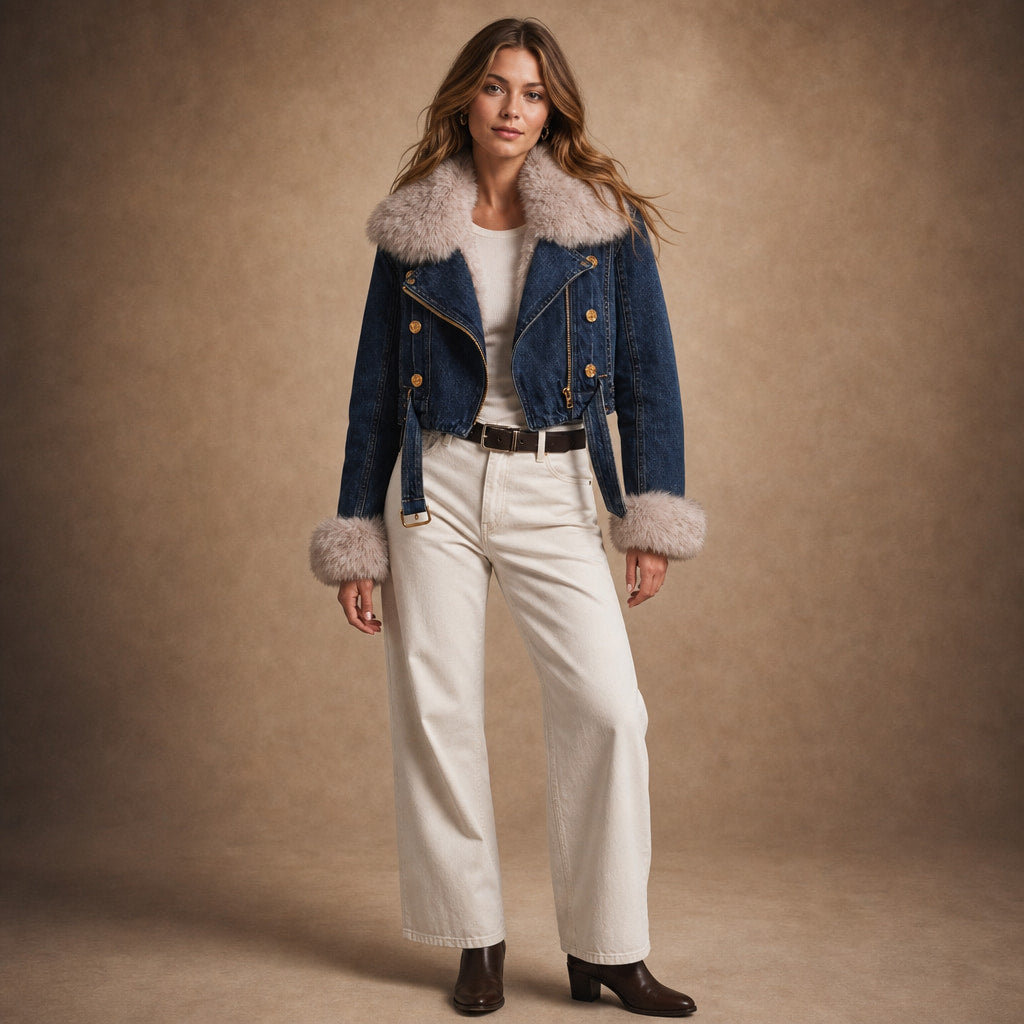 Bellerose Denim Jacket in Dark Blue – Mampierimoda Premium Womenswear