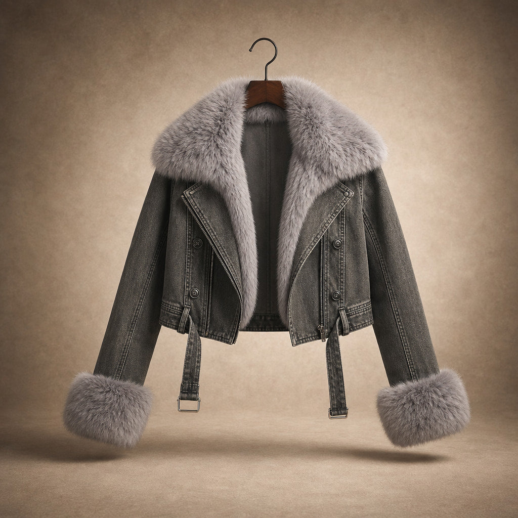 Bellerose Denim Jacket Grey – Product Photo