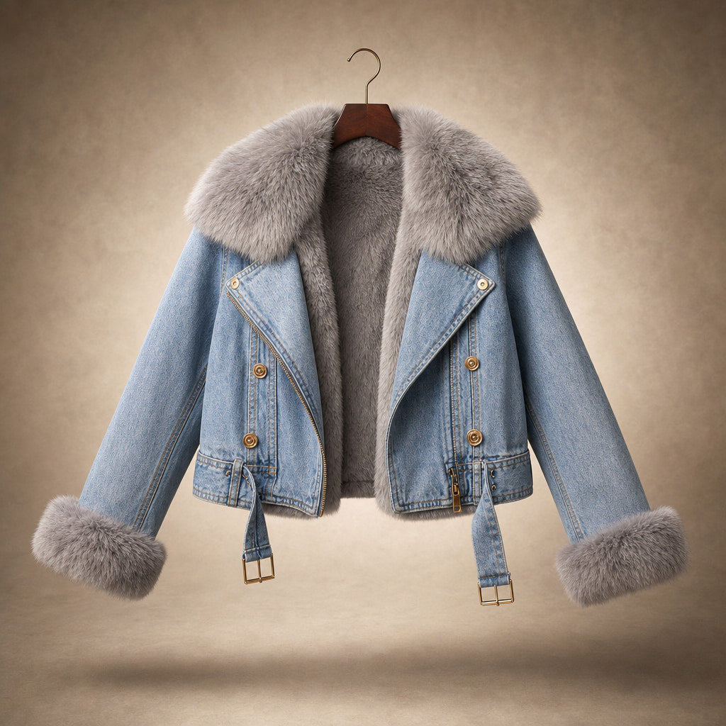 Bellerose Denim Jacket Light Blue – Product Photo