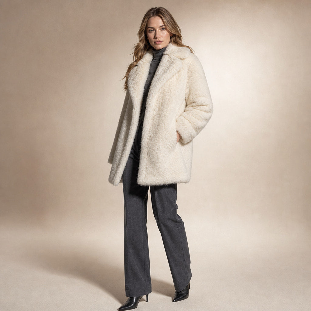 Coat For Women – Side Angle View