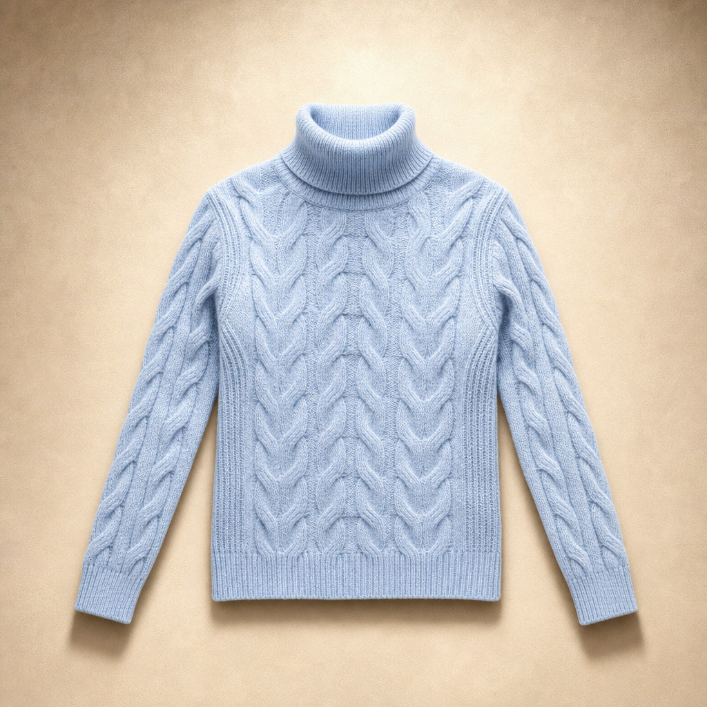 Elegant Sweater For Women Blue – Product Photo