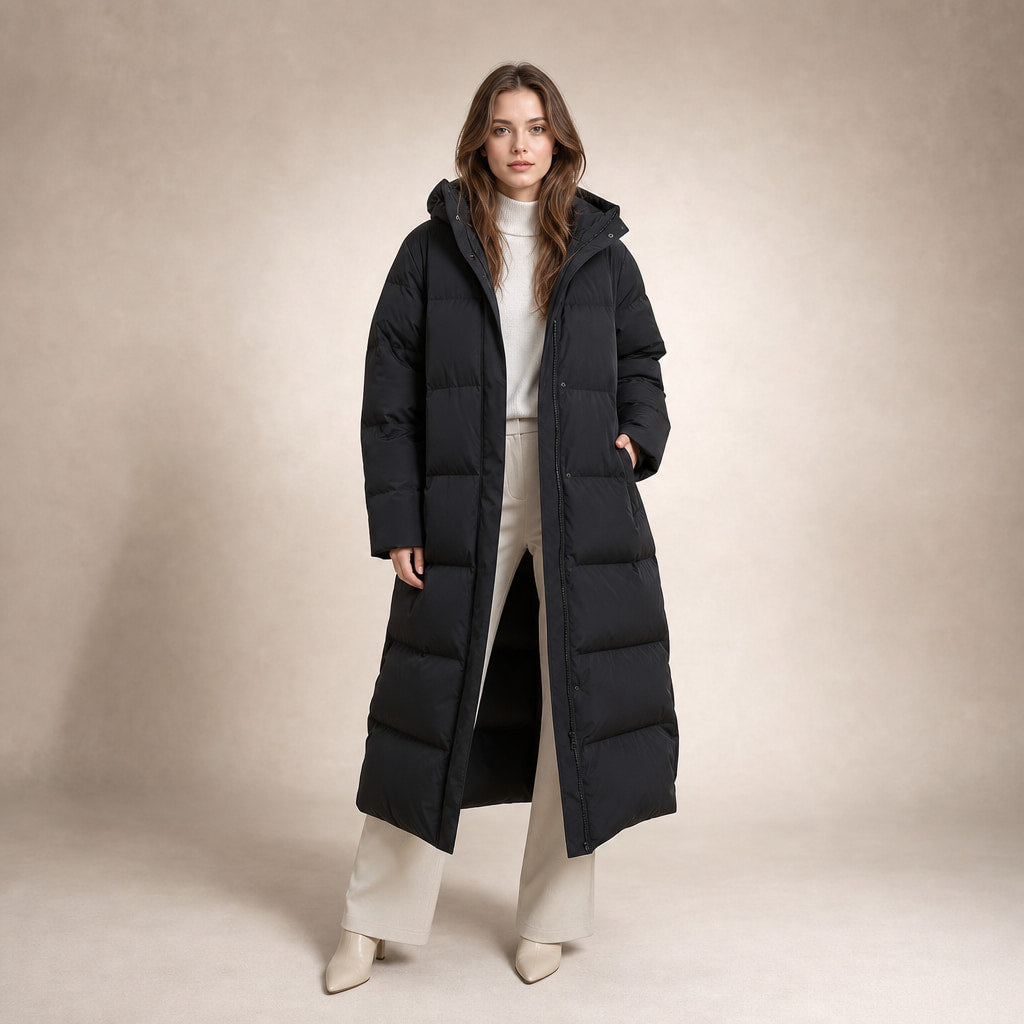 Long jacket For Women Black – Full Look