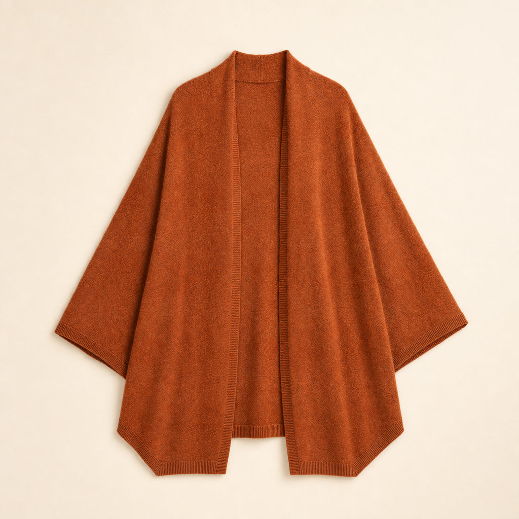 Soft Wool Wrap For Women Camel – Product Photo