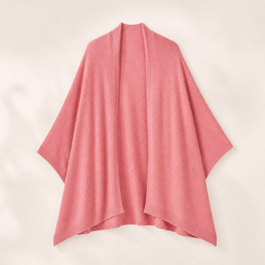 Soft Wool Wrap For Women Pink – Product Photo
