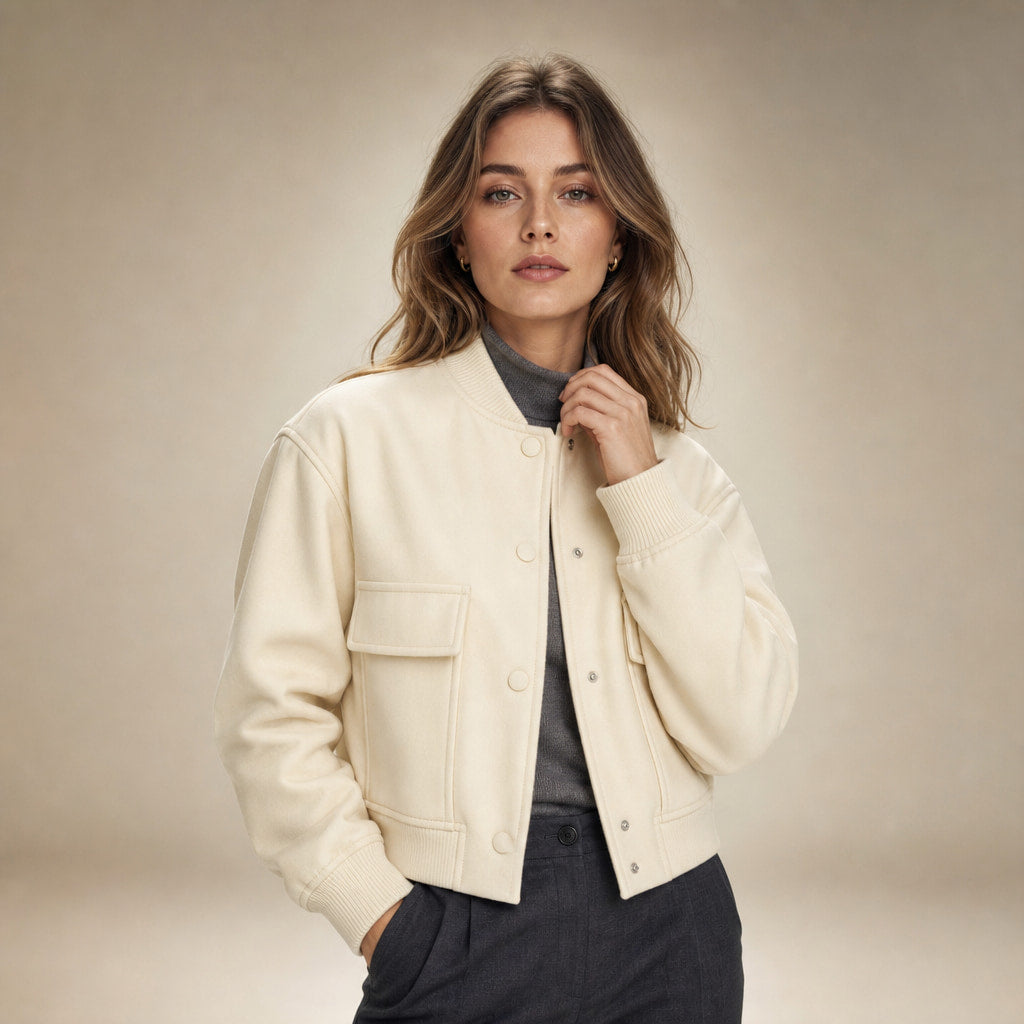 Virelle Jacket For Women in Cream – Mampierimoda Premium Womenswear