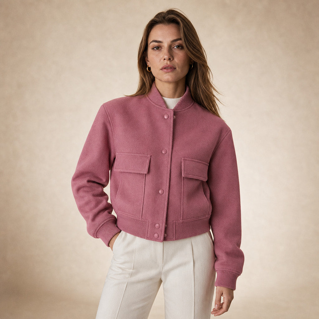 Virelle Jacket For Women in Pink – Mampierimoda Premium Womenswear