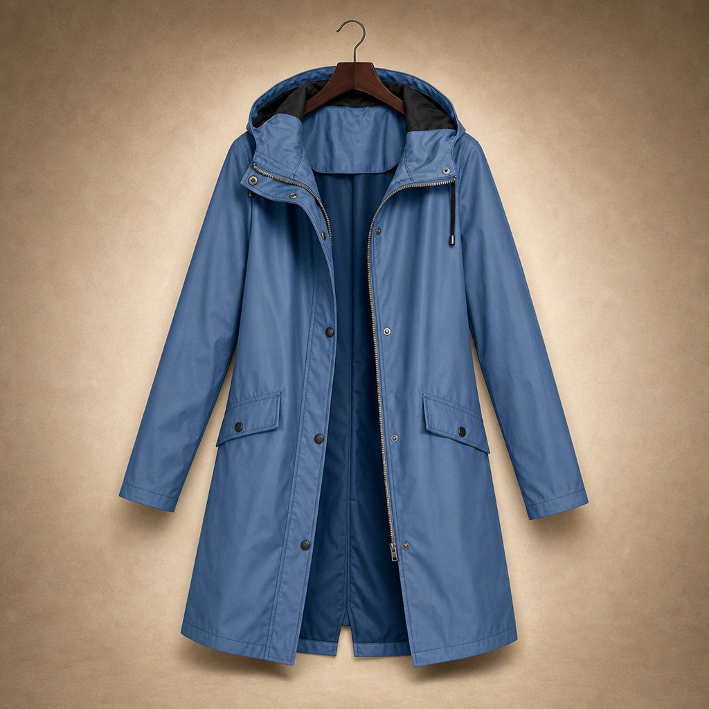 Waterproof Jacket For Women Blue – Product Photo