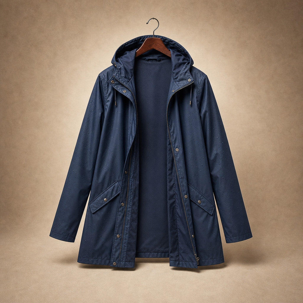 Waterproof Jacket For Women Navy Blue – Product Photo