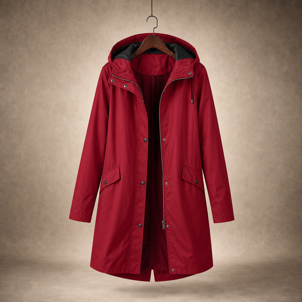 Waterproof Jacket For Women Red – Product Photo