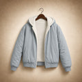 Winter/Autumn Comfort Bomber Jacket For Women Grey – Product Photo