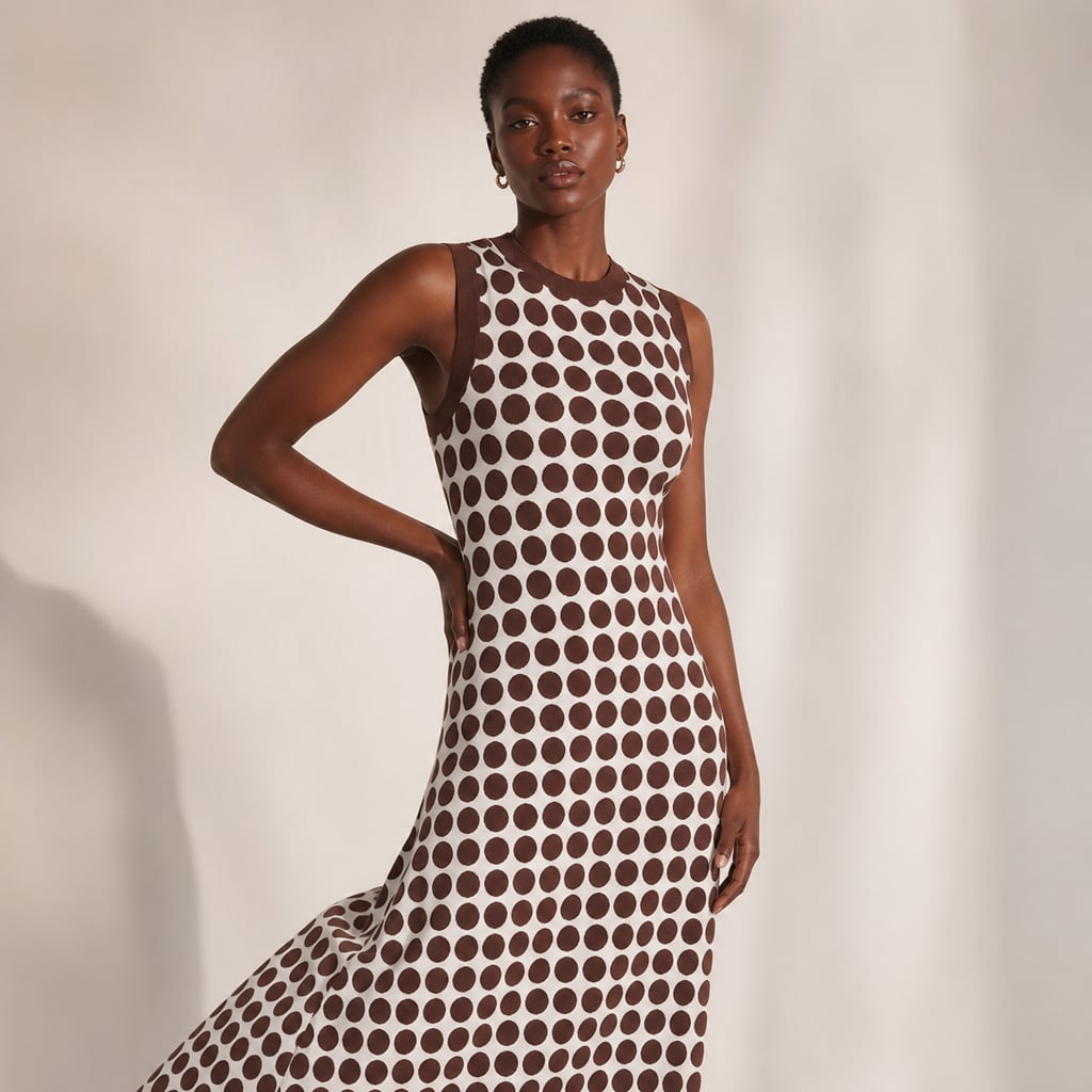 Emilee Maxi Dress - Chocolate Spot Chocolate Spot – Side Angle View