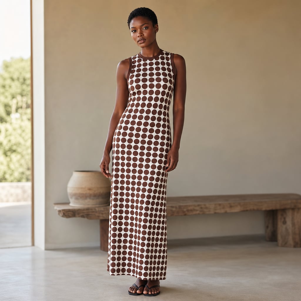 Emilee Maxi Dress - Chocolate Spot Chocolate Spot – Styled Editorial Shot