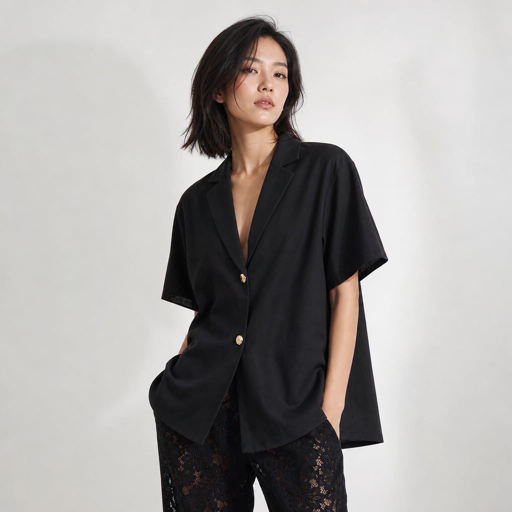 Jordan Set Black Black – Side Angle View