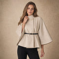LEA - Chic Butterfly Jacket with Belt Apricot – Product Photo