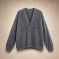 Luxurious Cardigan For Women Dark Grey – Product Photo