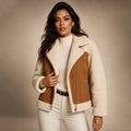 Matilda Couture Suede Jacket Mocha Brown – Product Photo