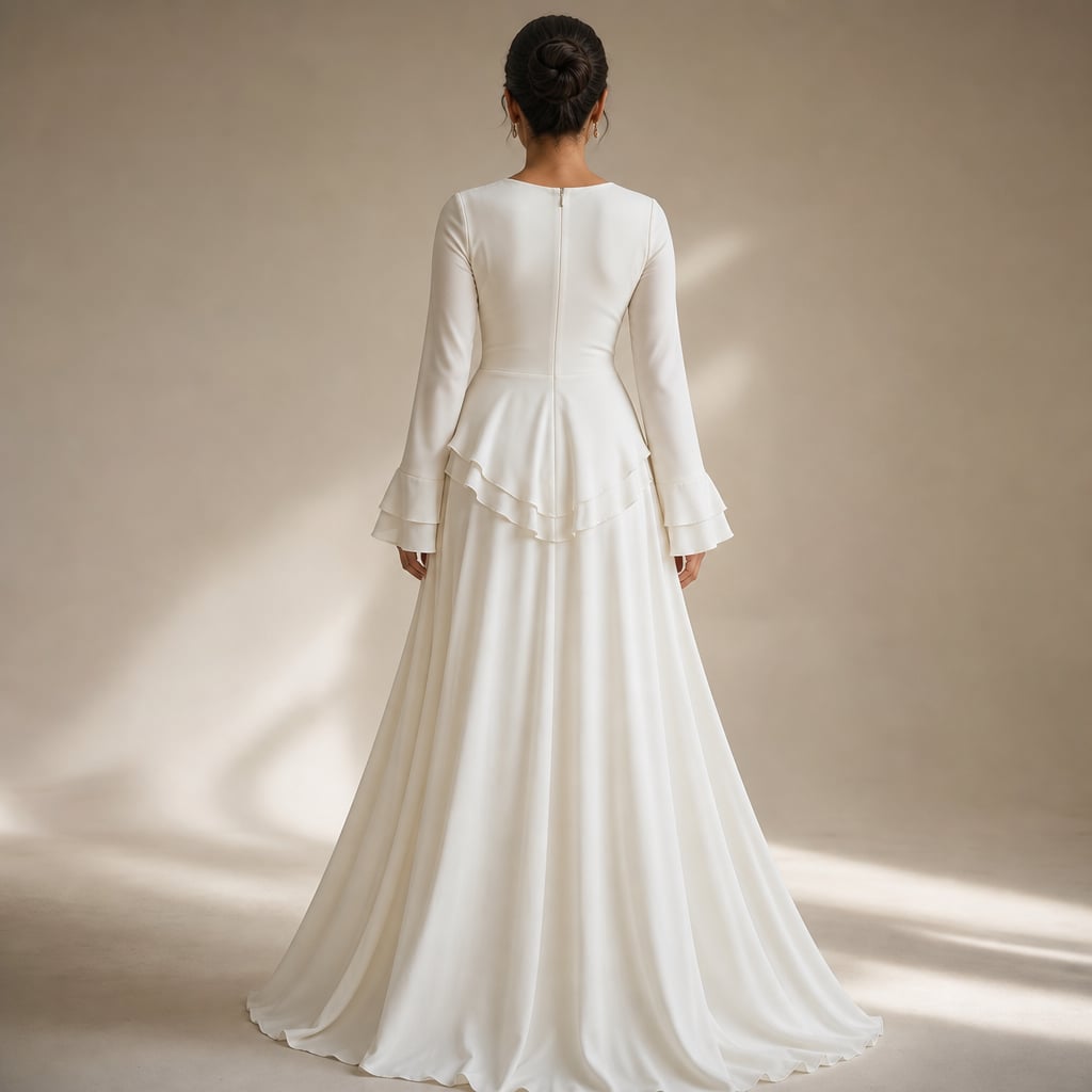 Maxi Dress White – Full Look