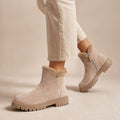 Warm And Cozy Orthopedic Winter Boots Khaki – Product Photo
