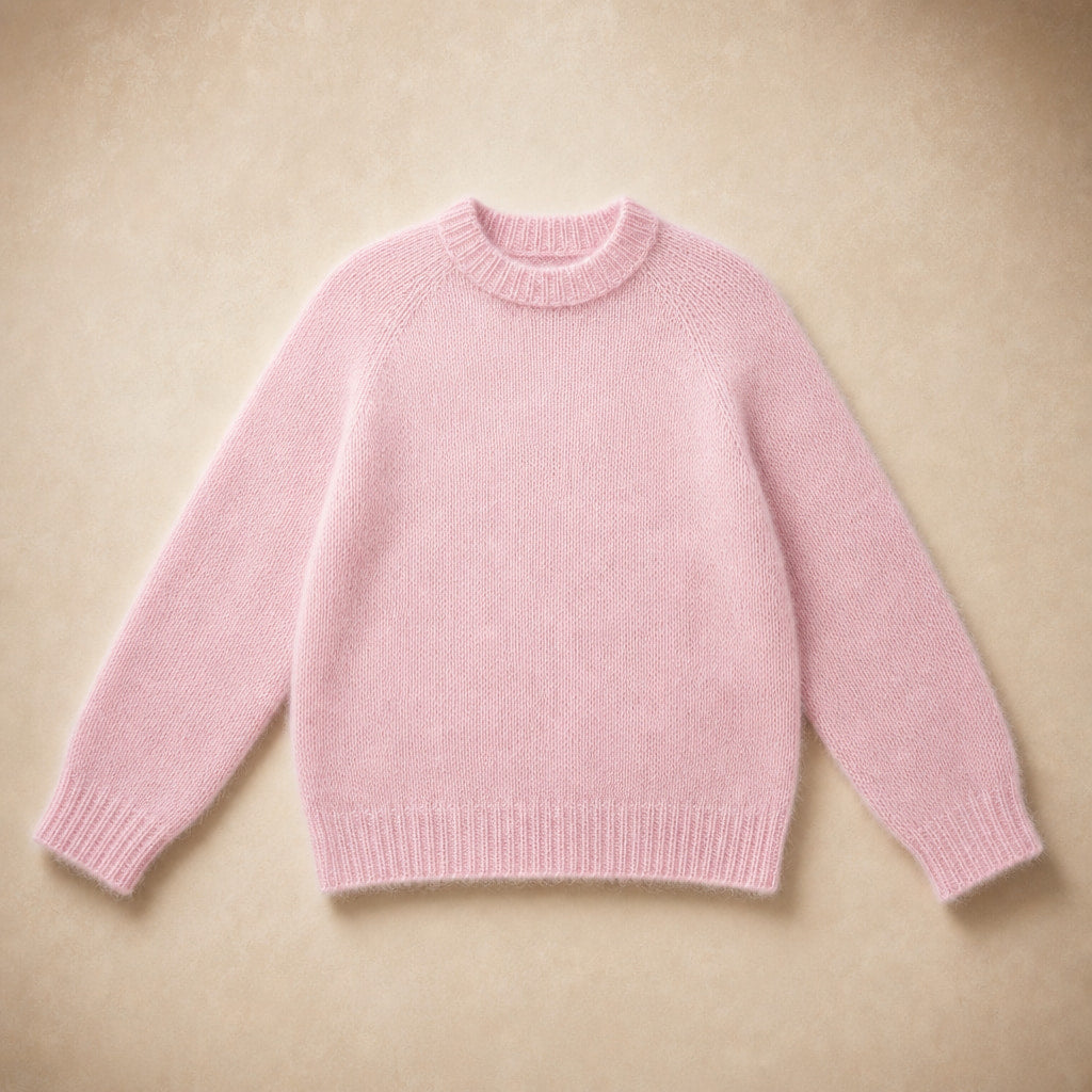 Tabitha-Jade Brushed Sweater Pink – Product Photo
