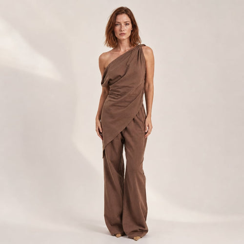 Tasi Set Chocolate in Chocolate – Mampierimoda Premium Womenswear