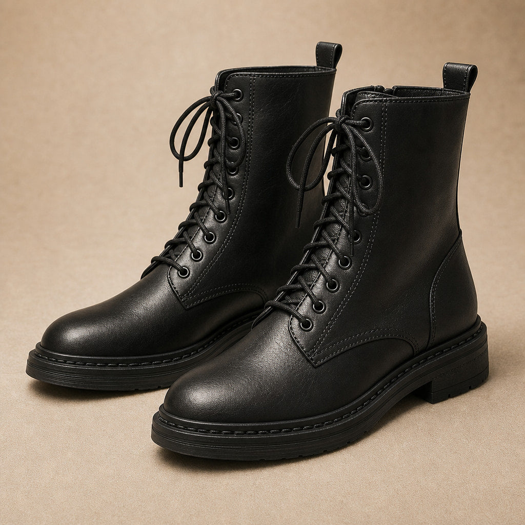Bold And Sophisticated Women's Boots – Fabric and Detail Close-Up