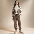 Vanessa Prestige Virgin Wool Set Mocha Brown – Product Photo