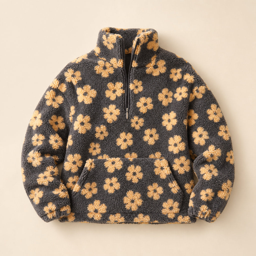 Willow Bloom Fleece Yellow – Product Photo
